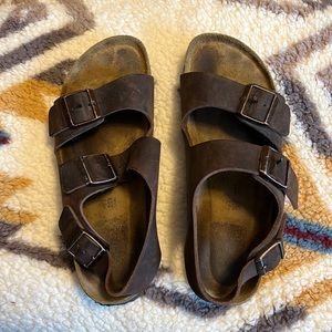 Birkenstock Milano leather sandals size 41 N